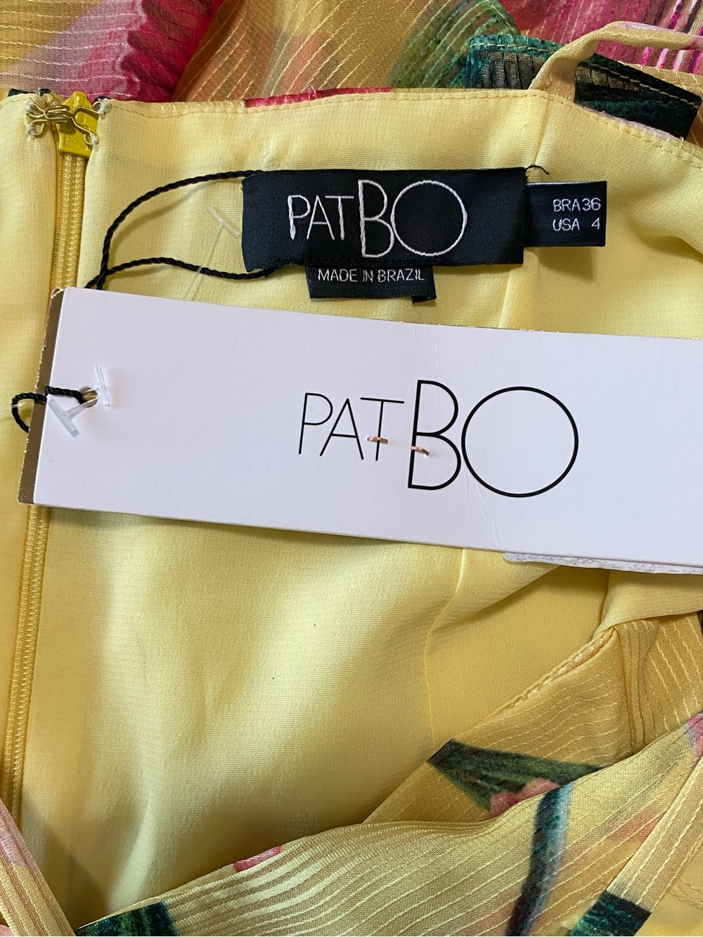 NWT PatBO Laelia Cross Front Dress Size 4 - Picture 10 of 11